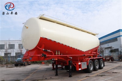 Trīs asu cementa cisterna